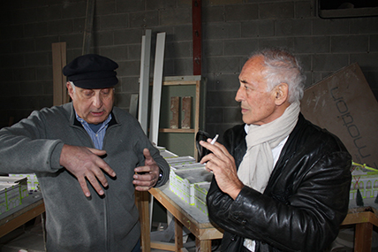 with francisco fuste  producer of the architectural concrete
